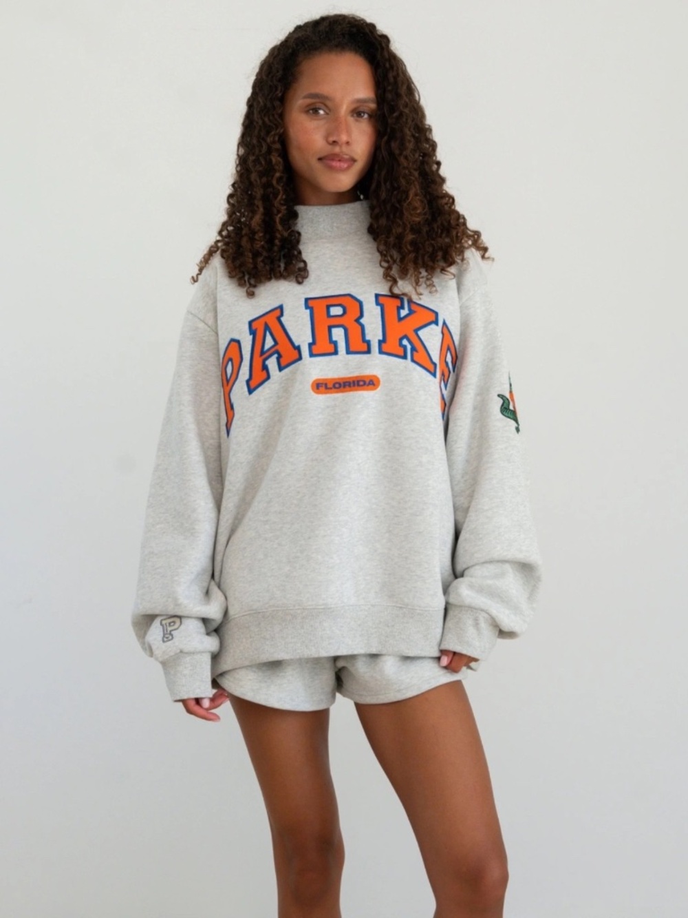 Parke x '47 Florida Gators Mockneck Grey Orange Size XXL NEW